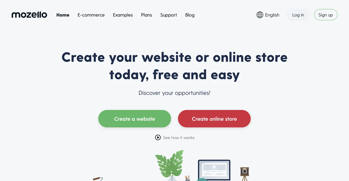 Mozello: Effortless Website and Online Store Creation