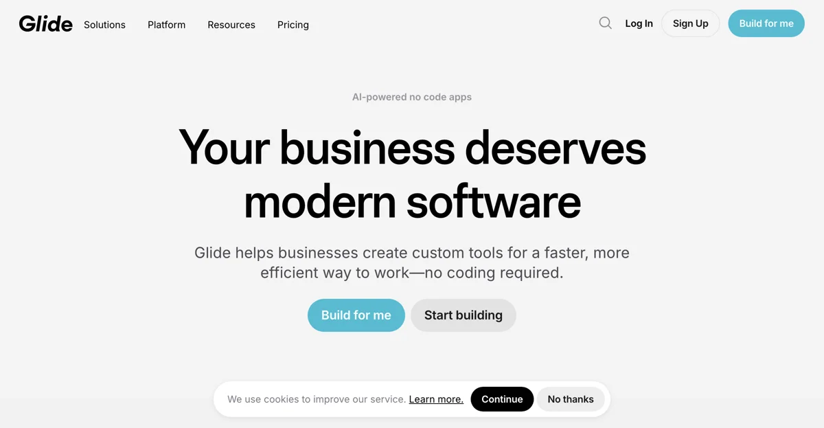 Glide: The Ultimate No-Code Platform for Custom AI-Powered Apps