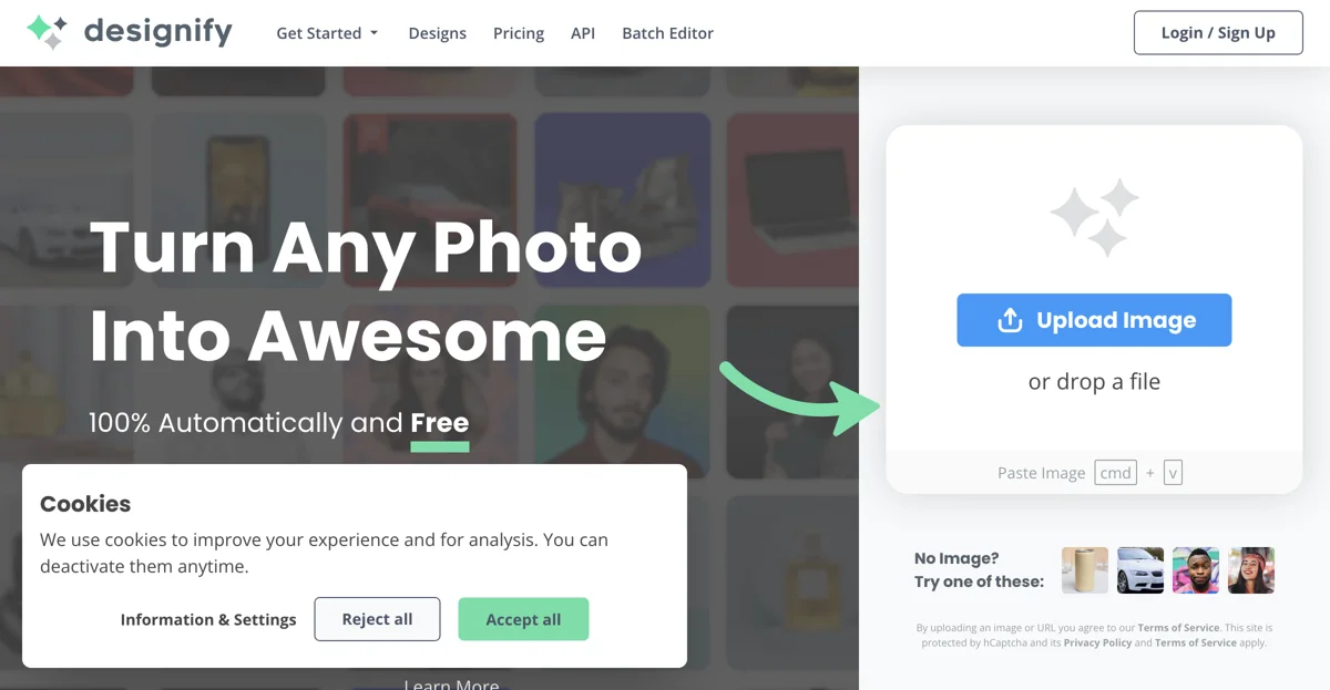 Designify: Effortlessly Create Stunning Designs from Photos