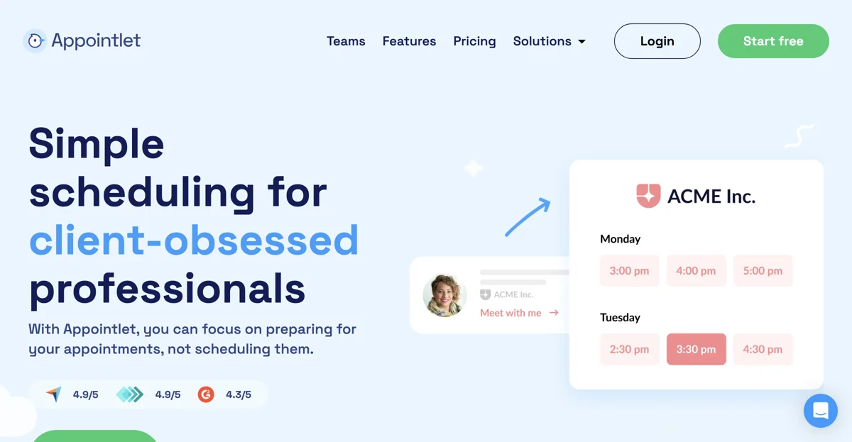 Appointlet: Simplify Your Appointment Scheduling Today