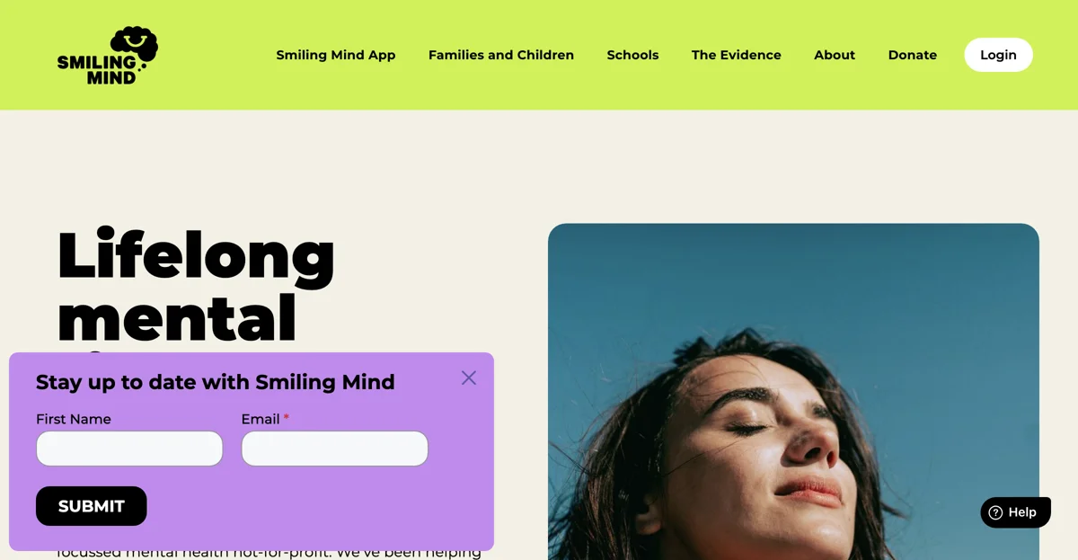 Smiling Mind: Transforming Mental Wellbeing with Innovative Digital Solutions