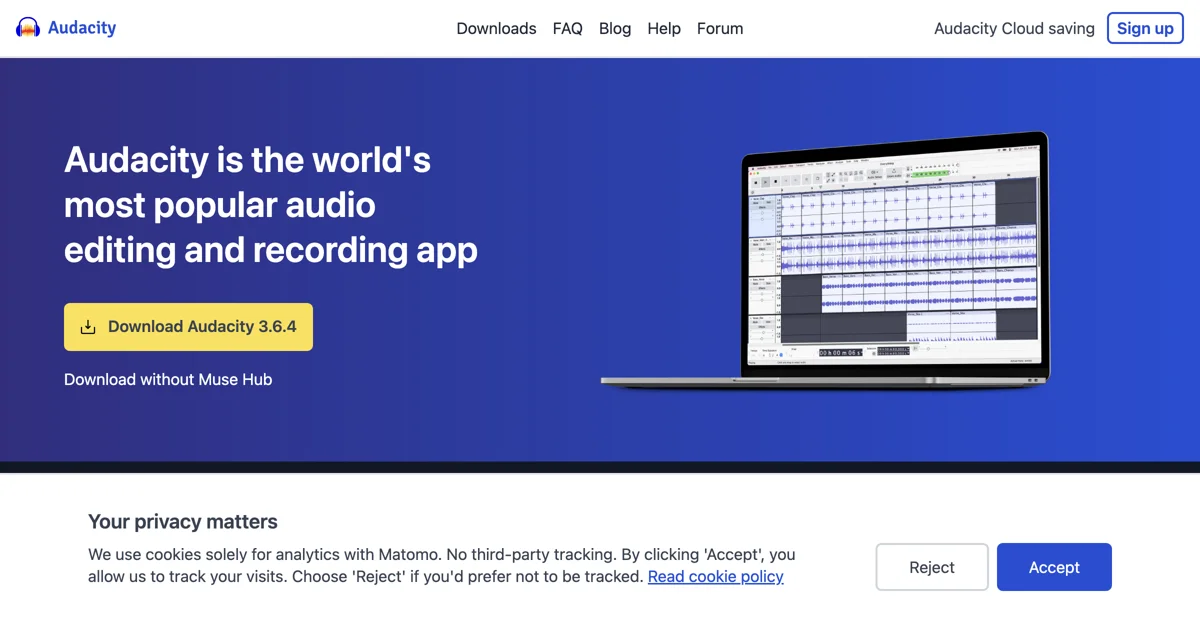 Audacity: Free Audio Editing Software for Music and Podcasts