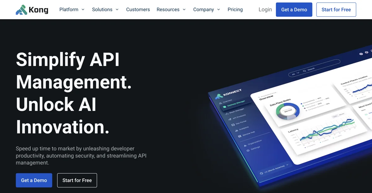 Unlock API Innovation with Kong Inc. | The Leading API Management Platform