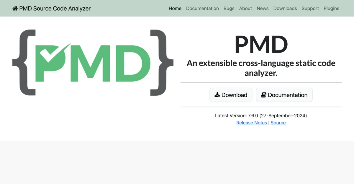 PMD: The Ultimate Static Code Analyzer for Multi-language Support