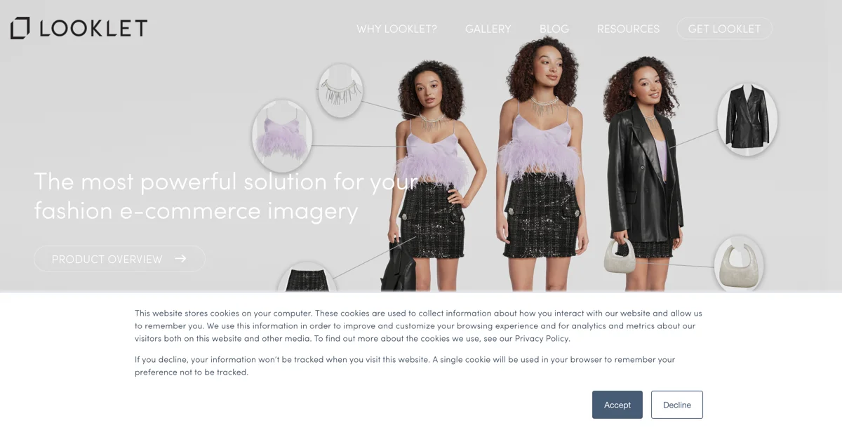 Looklet: Transforming Fashion E-commerce Imagery with AI