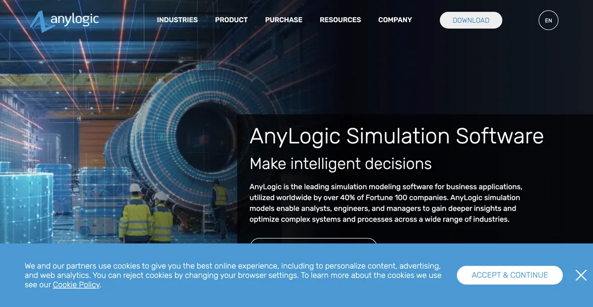 AnyLogic: Advanced Simulation Modeling Software for Business Optimization