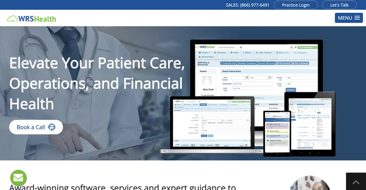 Transform Your Medical Practice with WRS Health's EHR Solutions