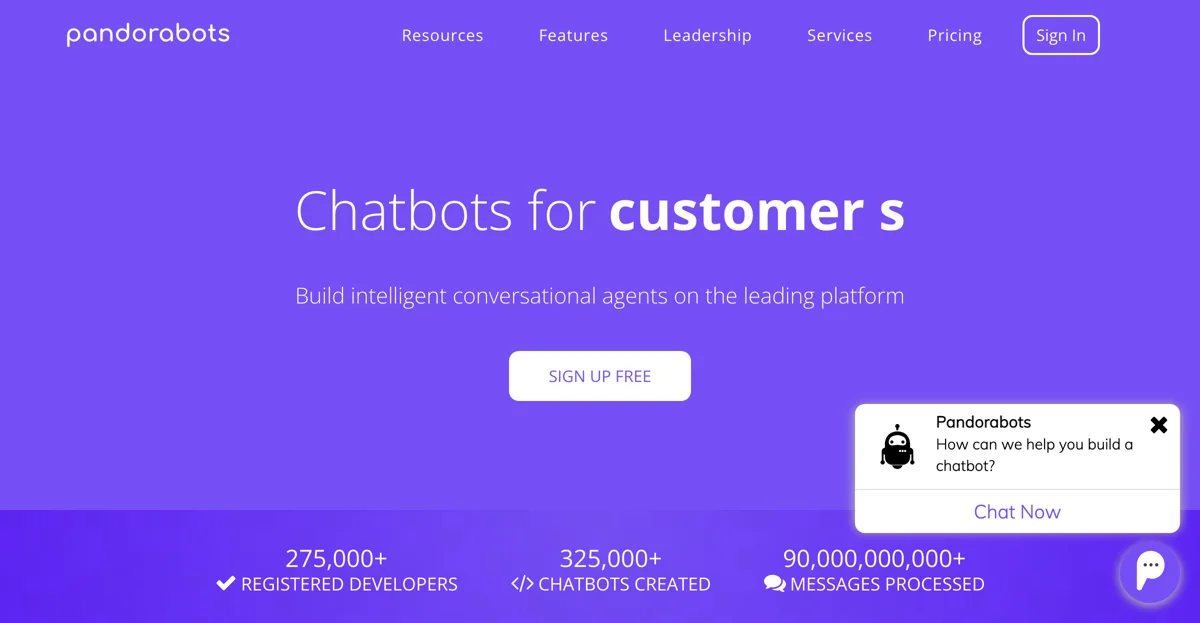 Pandorabots: Revolutionizing Conversational AI with Advanced Chatbot Solutions