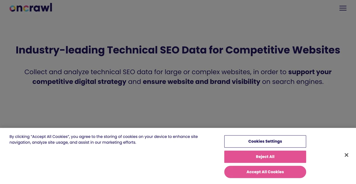 Oncrawl: Nâng Cao Hiệu Suất SEO Kỹ Thuật của Website Bạn