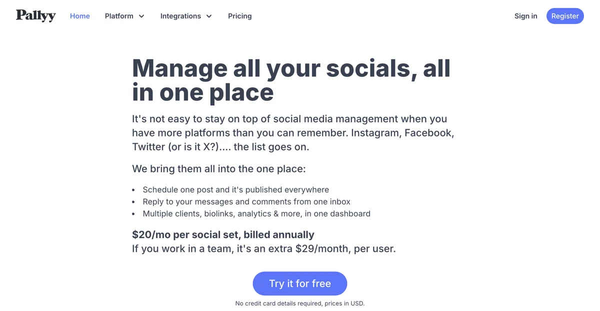 Pallyy: Streamline Your Social Media Management