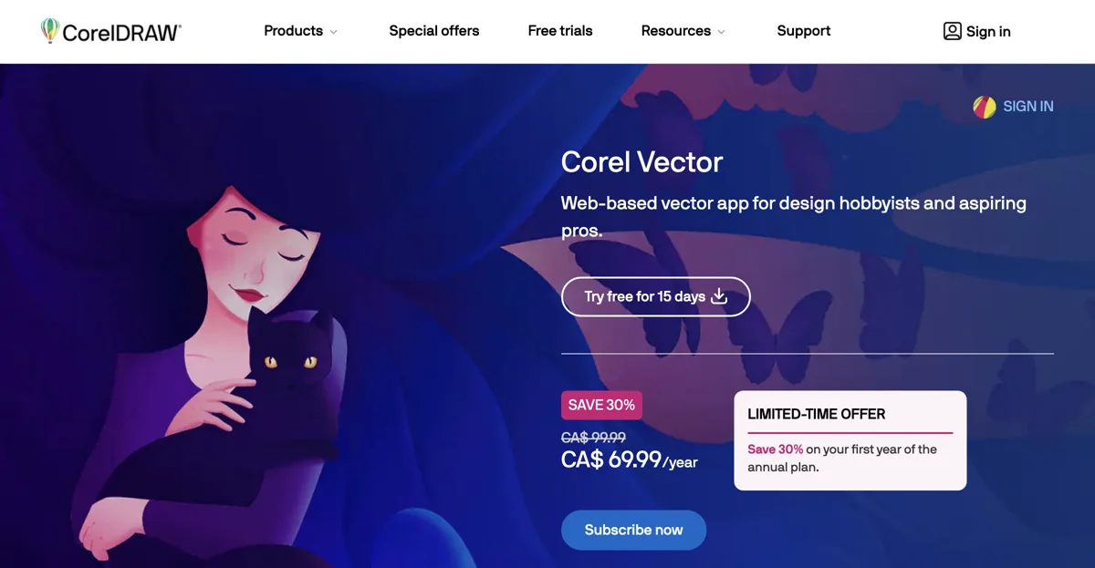 Corel Vector: The Ultimate Web-Based Vector Graphics Tool