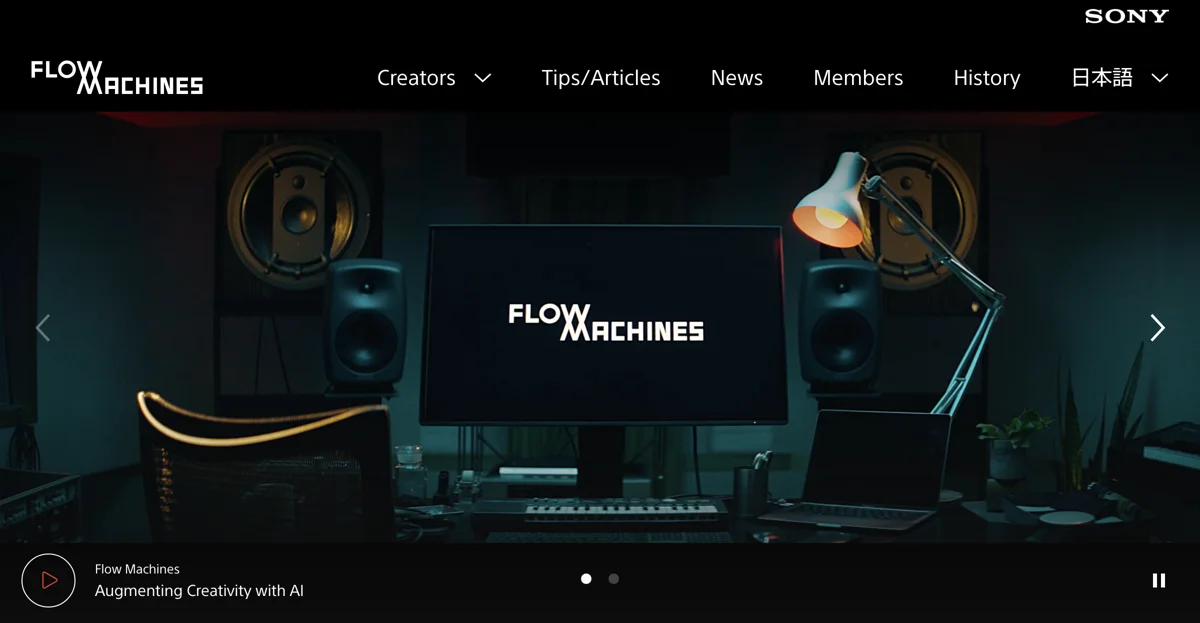 Flow Machines: AI-Powered Music Composition Tool