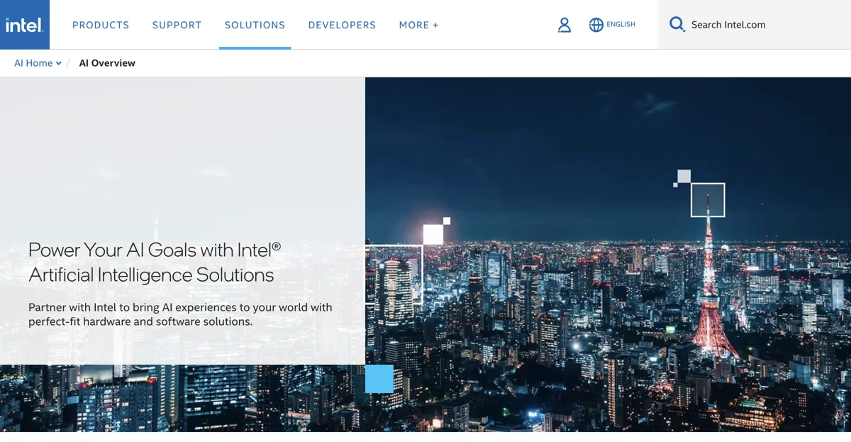 Intel®のAIソリューションを探る - ビジネスを加速する方法