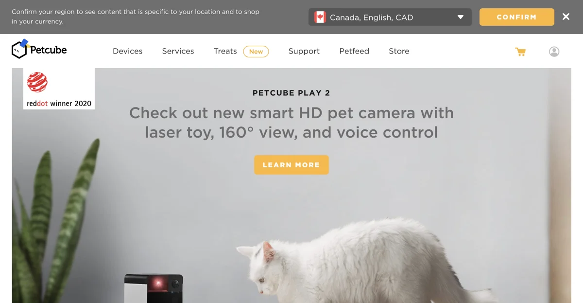 Petcube Play: The Ultimate Interactive Wi-Fi Pet Camera