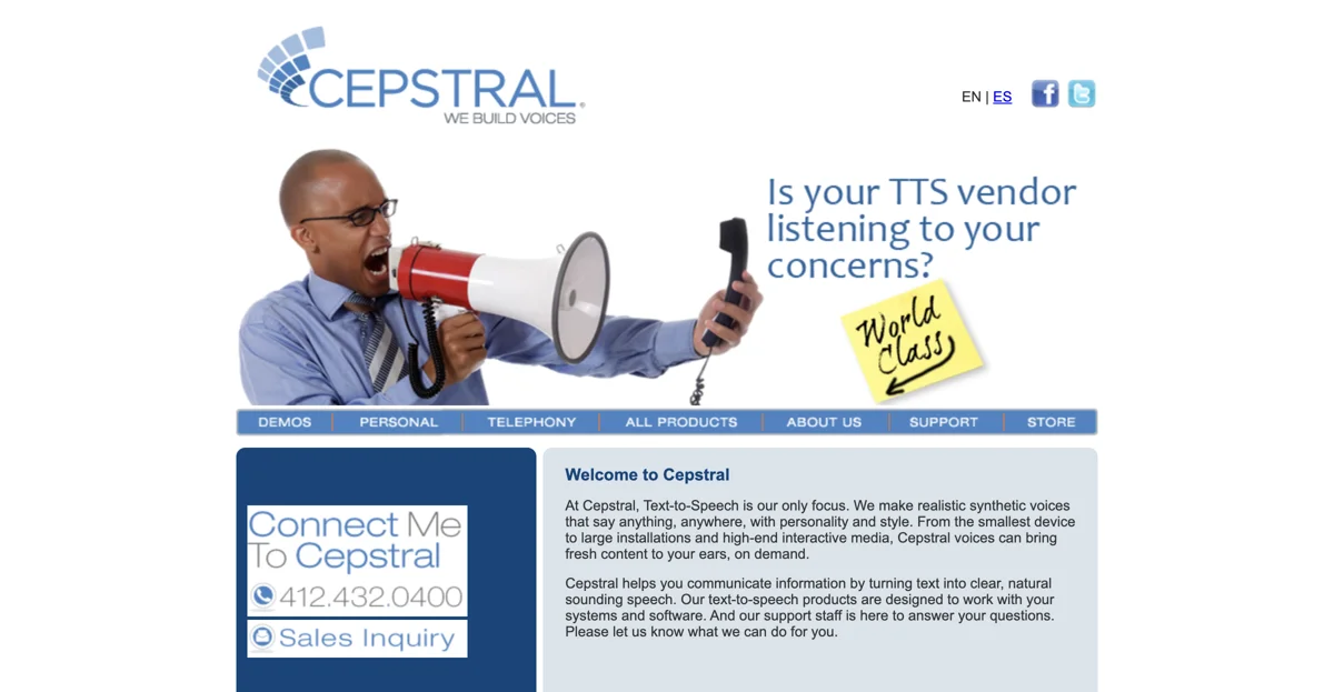 Cepstral: Leading Text-to-Speech Solutions with Realistic Voices