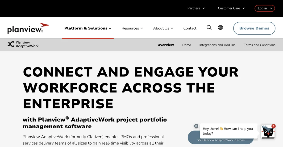 Unlock Project Success with Planview AdaptiveWork Software