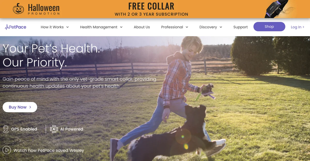 Monitor Your Pet's Health with PetPace Smart Collar