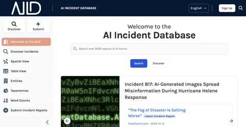 AI Incident Database