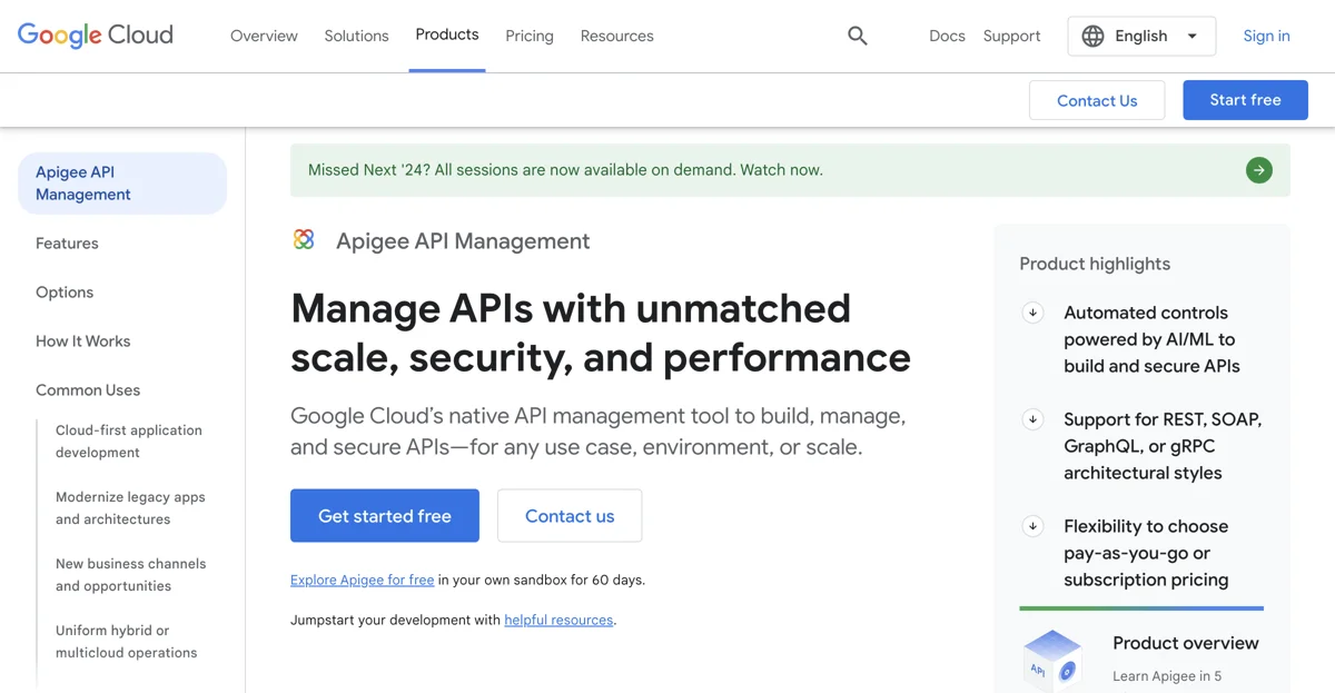 Unlocking API Potential with Apigee API Management