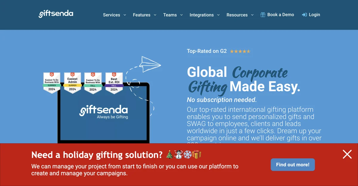 Giftsenda: Simplifying International Gifting