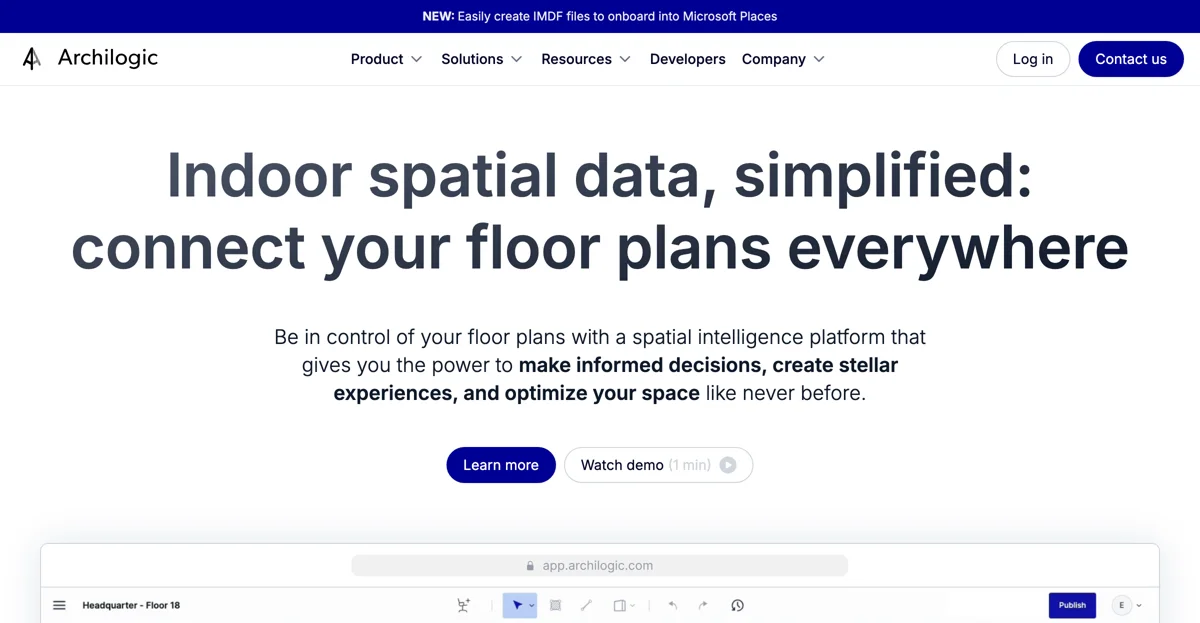 Archilogic: Transforming Indoor Spatial Data Management with AI