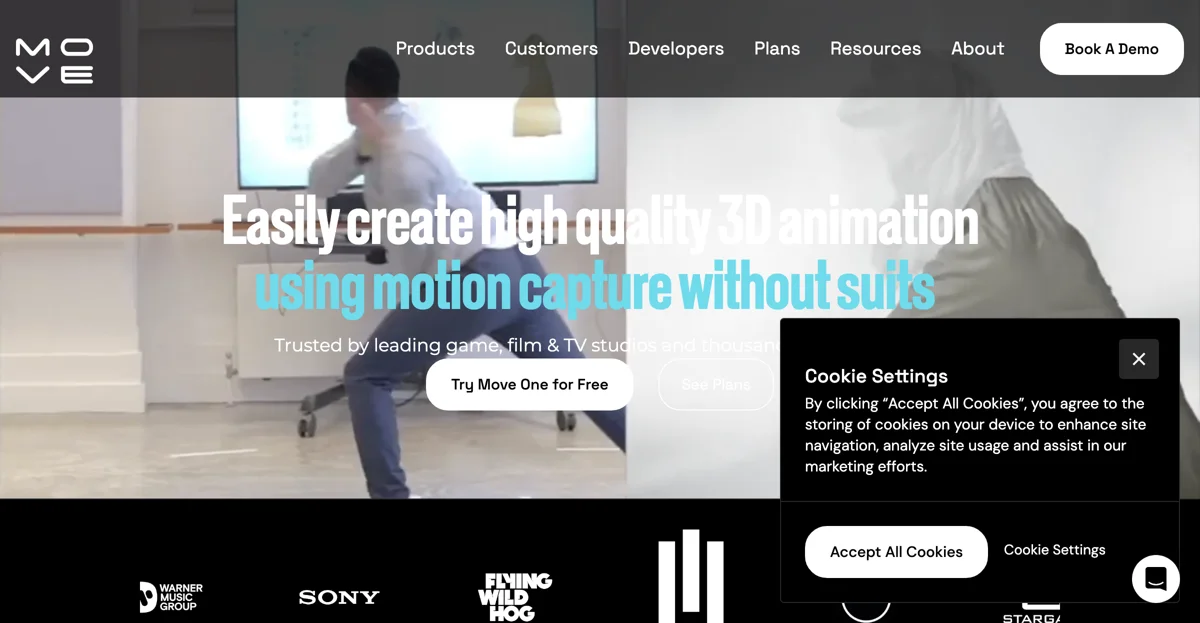 Move AI: Effortless 3D Animation with Motion Capture Technology