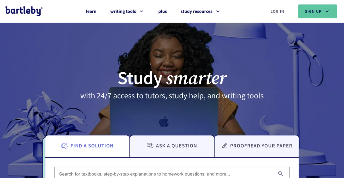 Unlock Your Academic Potential with Bartleby Homework Help