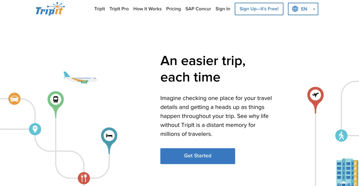 TripIt: The Ultimate Travel Planner and Flight Tracker