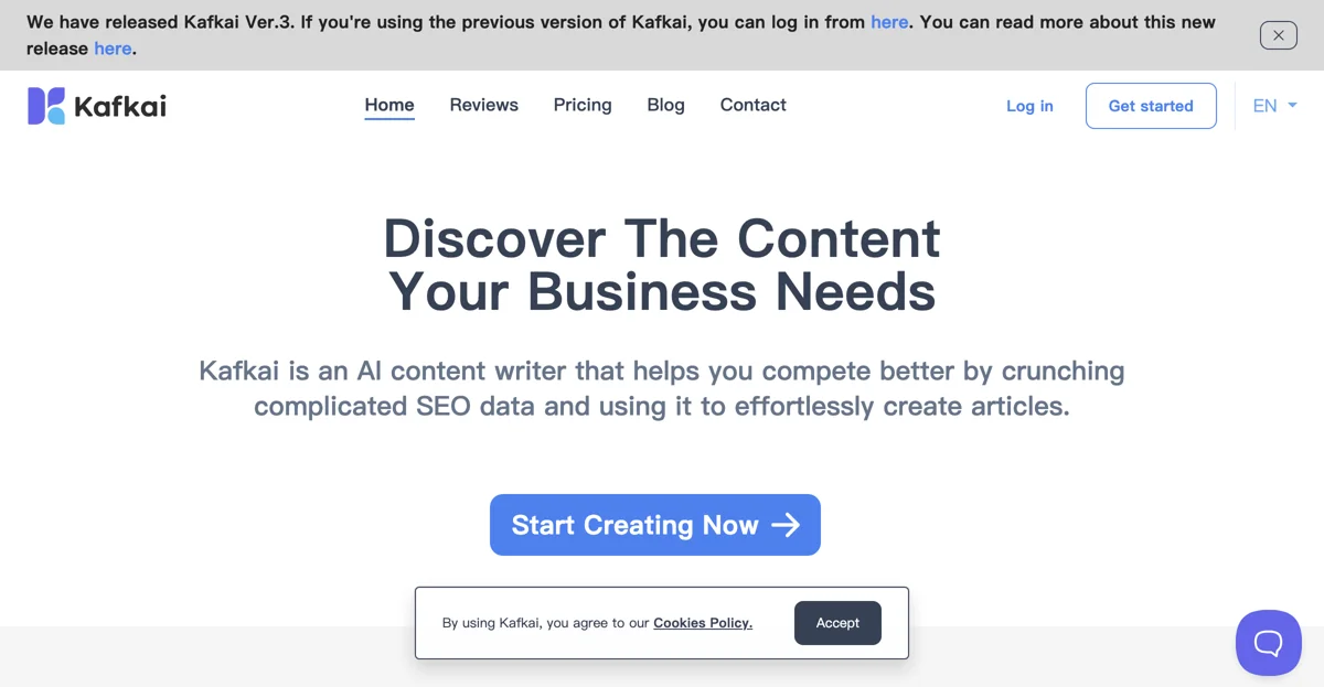 Unlock Your Content Potential with Kafkai - AI Content Generator