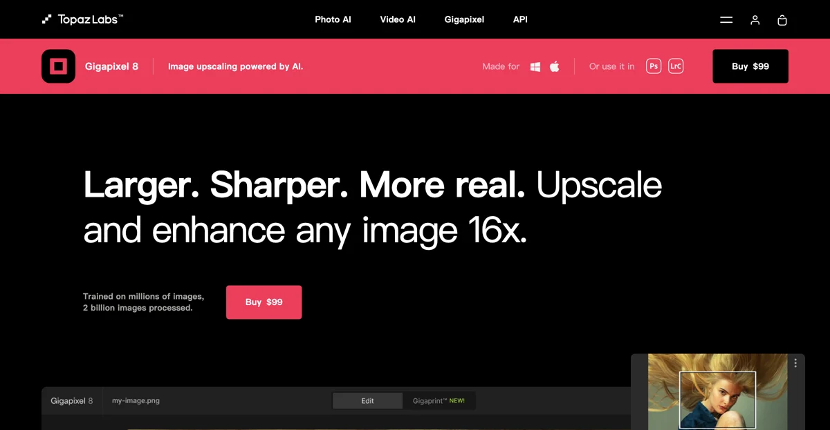 Enhance Your Images with Gigapixel 8: AI-Powered Upscaling