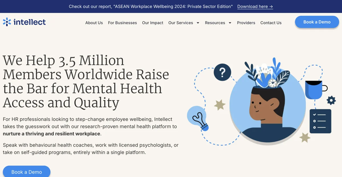 Intellect: Transforming Mental Health Support for Workplaces