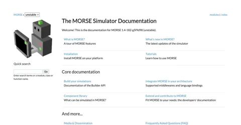 MORSE Simulator