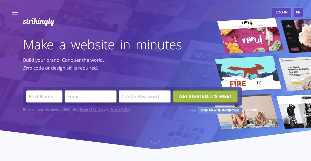 Build Your Website in Minutes with Strikingly – No Coding Needed!