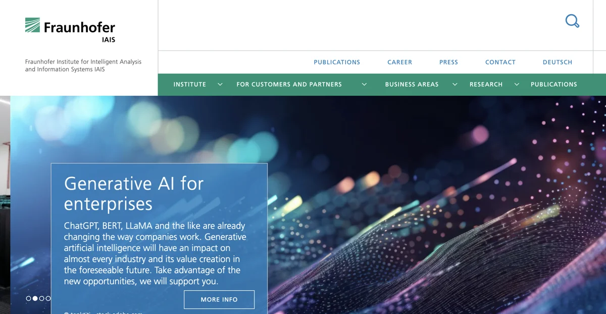 Explore the Fraunhofer Institute for Intelligent Analysis and Information Systems IAIS