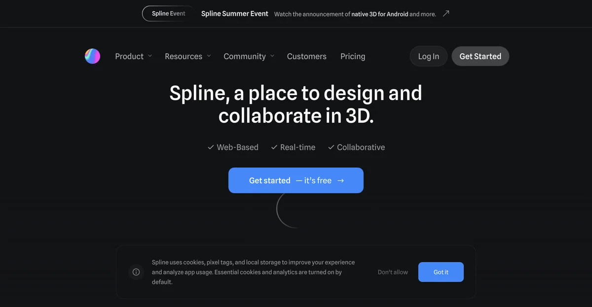 Discover Spline: Your Go-To 3D Design Tool for Collaboration