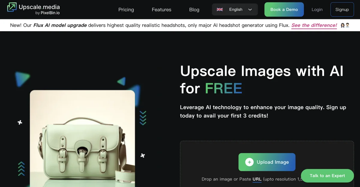 AI Image Upscaler - Enlarge & Enhance Your Photos for Free