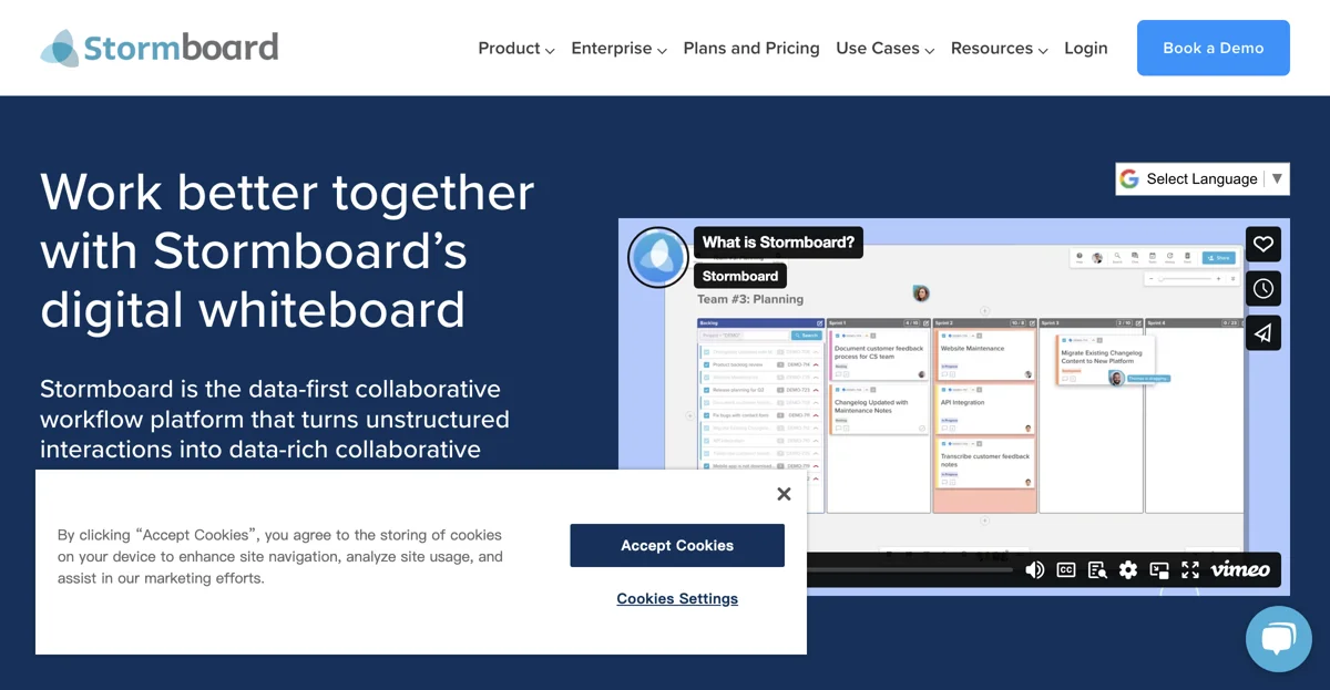 Stormboard : Plateforme de Collaboration et Tableau Blanc Numérique