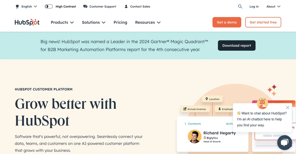 HubSpot: Your All-in-One AI Customer Platform for Business Growth