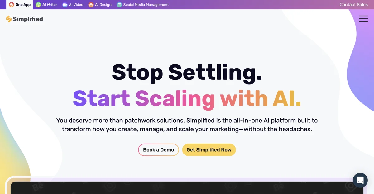 Simplified: The Ultimate AI Tool for Modern Marketing Teams