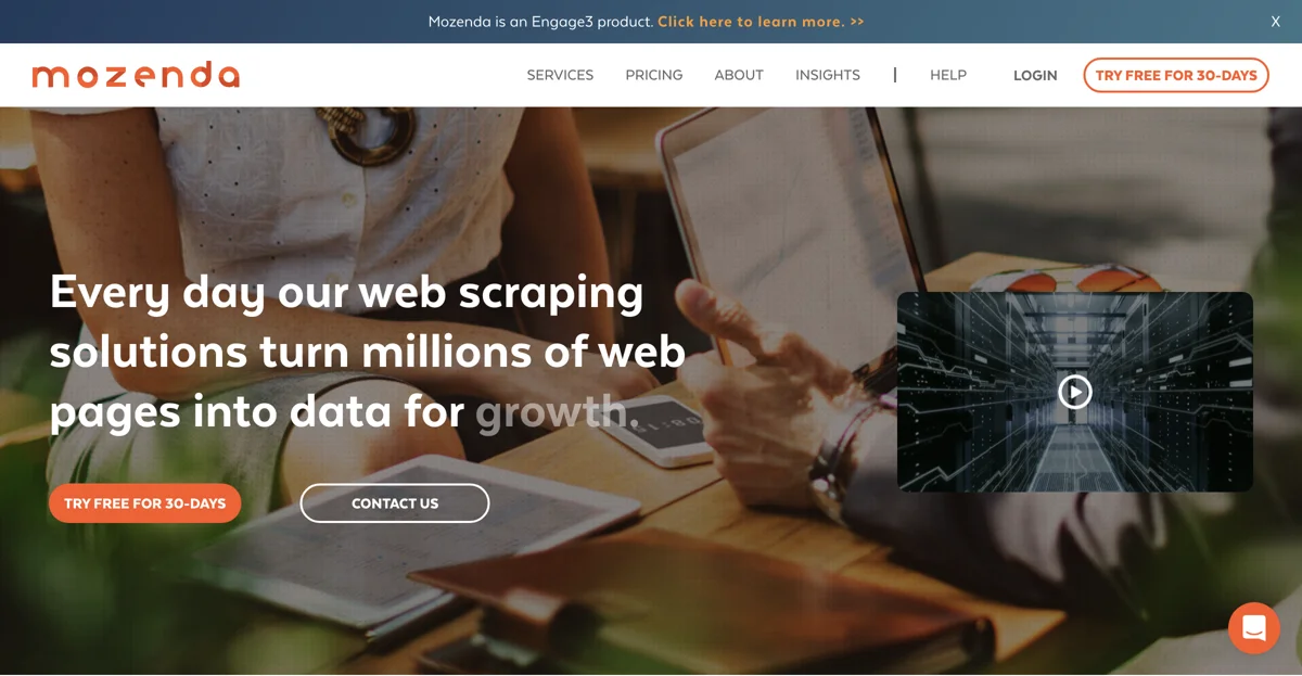 Mozenda: Your Go-To Web Scraping Solution
