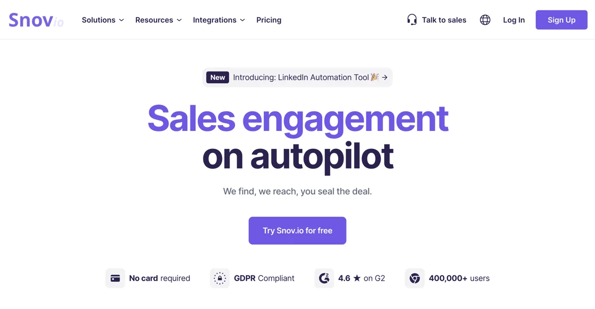 Boost Your Sales with Snov.io: The Ultimate Automation Tool