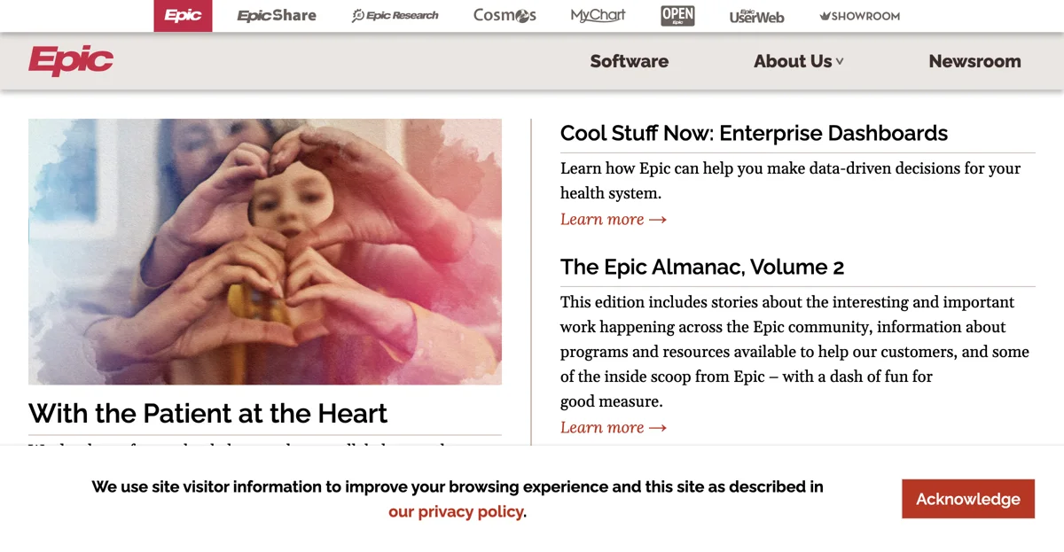 Epic: Revolutionizing Healthcare with Patient-Centric Software