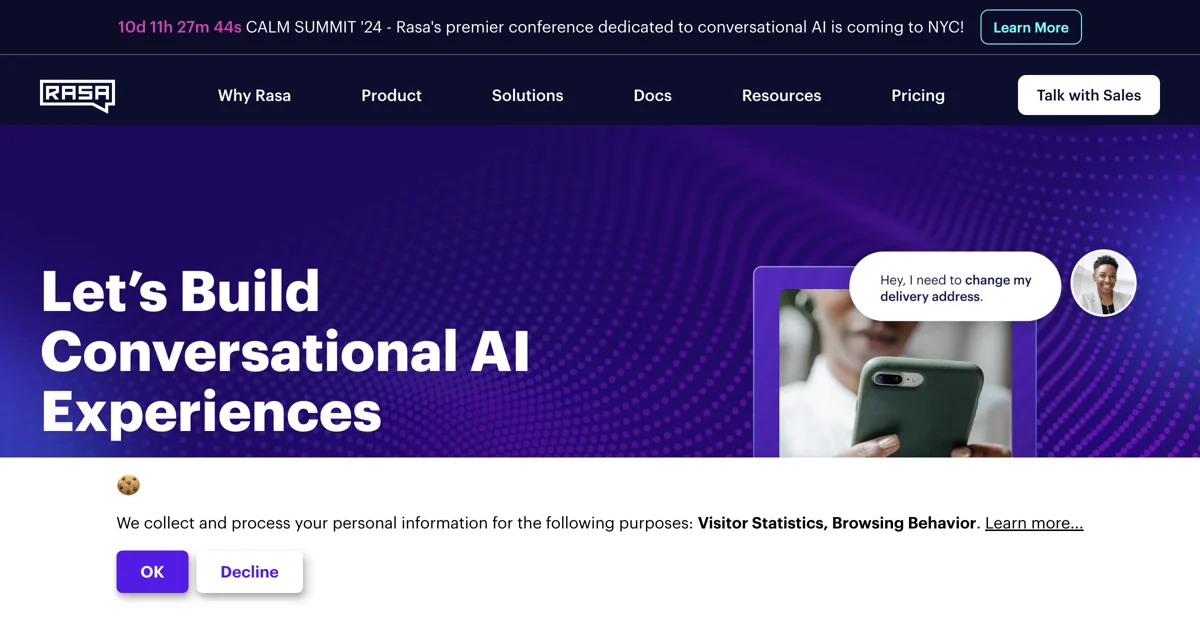 Rasa: Transforming Customer Experiences with Conversational AI