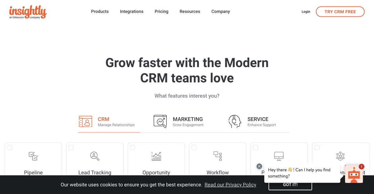 Insightly: The Modern CRM Teams Love