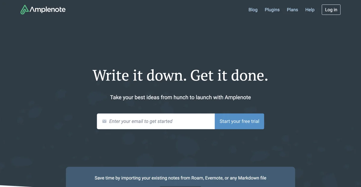 Amplenote: The Ultimate Note-Taking App for Productivity