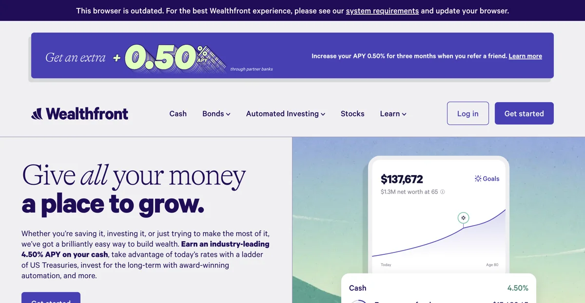 Grow Your Wealth Effortlessly with Wealthfront's Automated Solutions