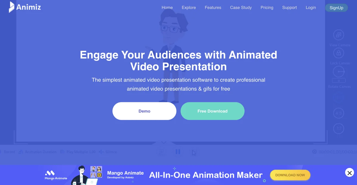 Animiz Animation Maker: Tạo video hoạt hình cực chất miễn phí