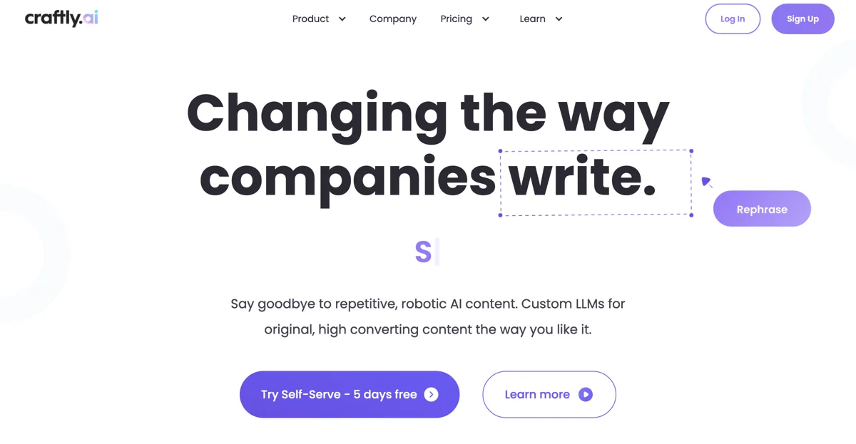 Craftly.AI - The Best AI Copywriting Assistant