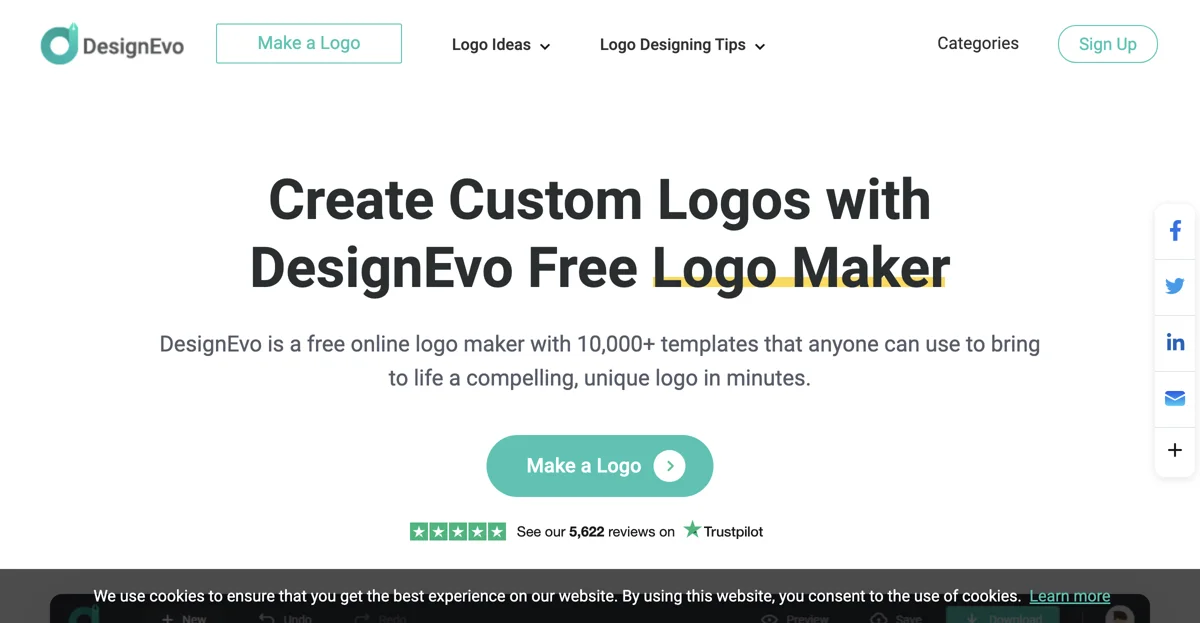 Create Custom Logos Online with DesignEvo - Free Logo Maker