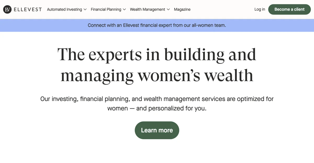 Empower Your Wealth with Ellevest: Women’s Financial Guidance